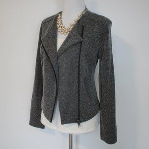 CATHERINE MALANDRINO Medium Moto Jacket Gray